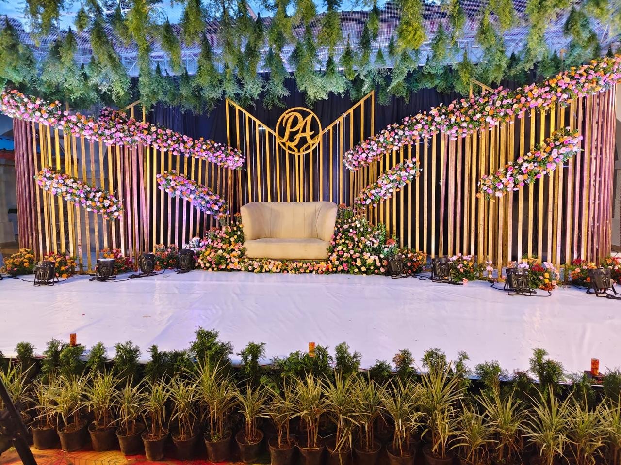 Floral Wedding Stage — Wedding decoration Bengaluru