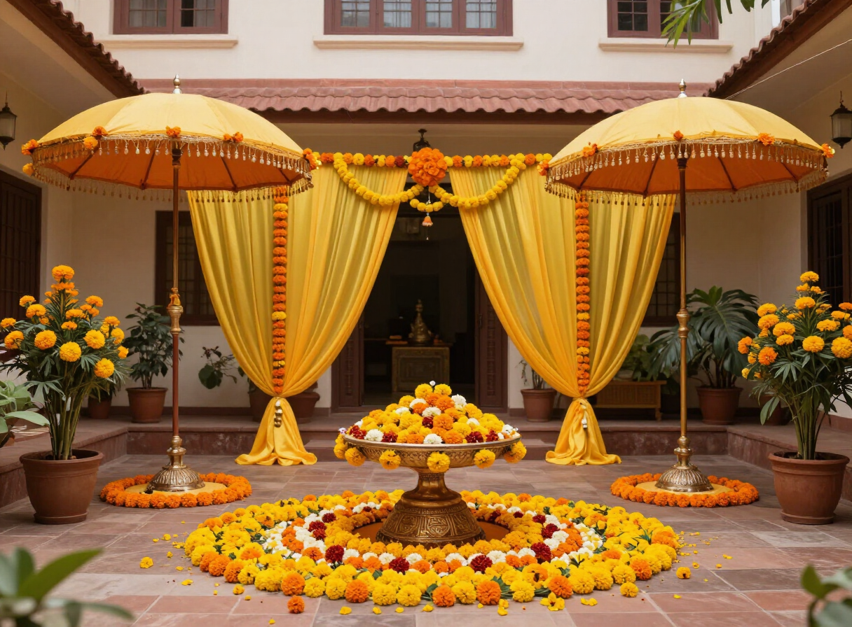 Haldi Decoration in Bengaluru