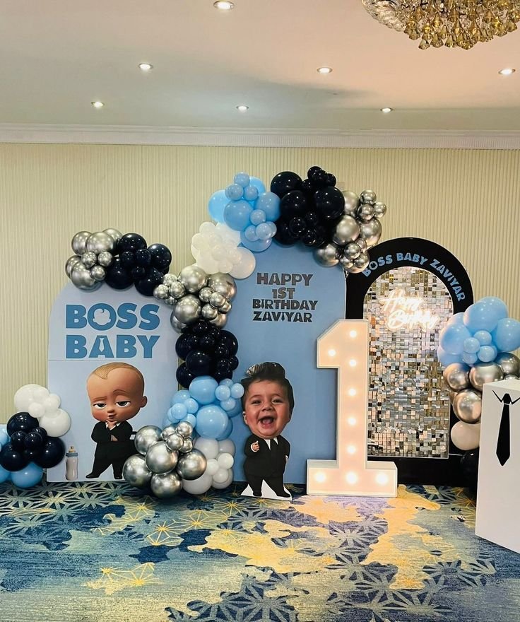 Boss Baby First Birthday — Birthday decoration Bengaluru